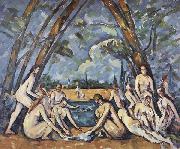 Paul Cezanne The Large Bathers France oil painting artist